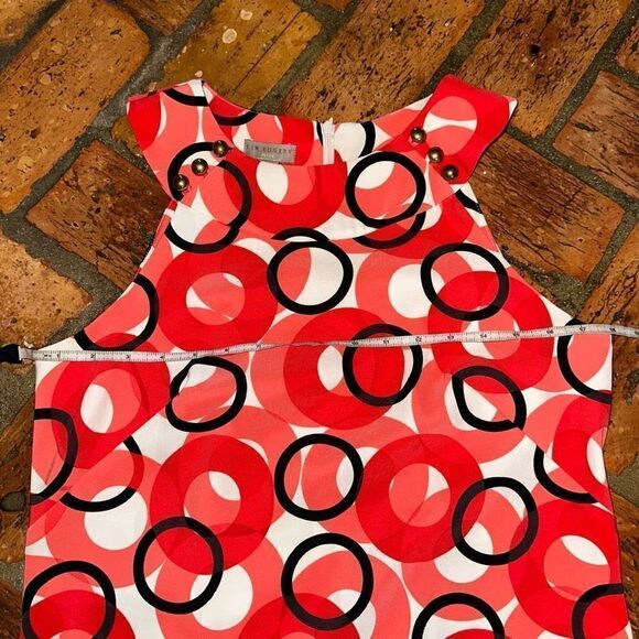 Kim Rodgers Circle Geometric Dress Petite - Picture 7 of 9